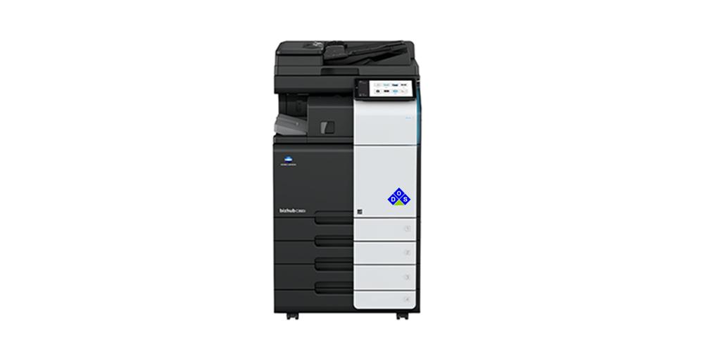 bizhub C300i front view with inner finisher