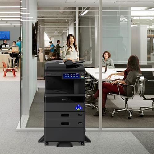 Toshiba e-STUDIO 2520AC color copier in the office