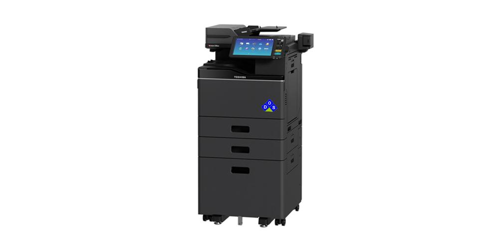 Toshiba e-STUDIO 400AC right view with large capacity paper drawer